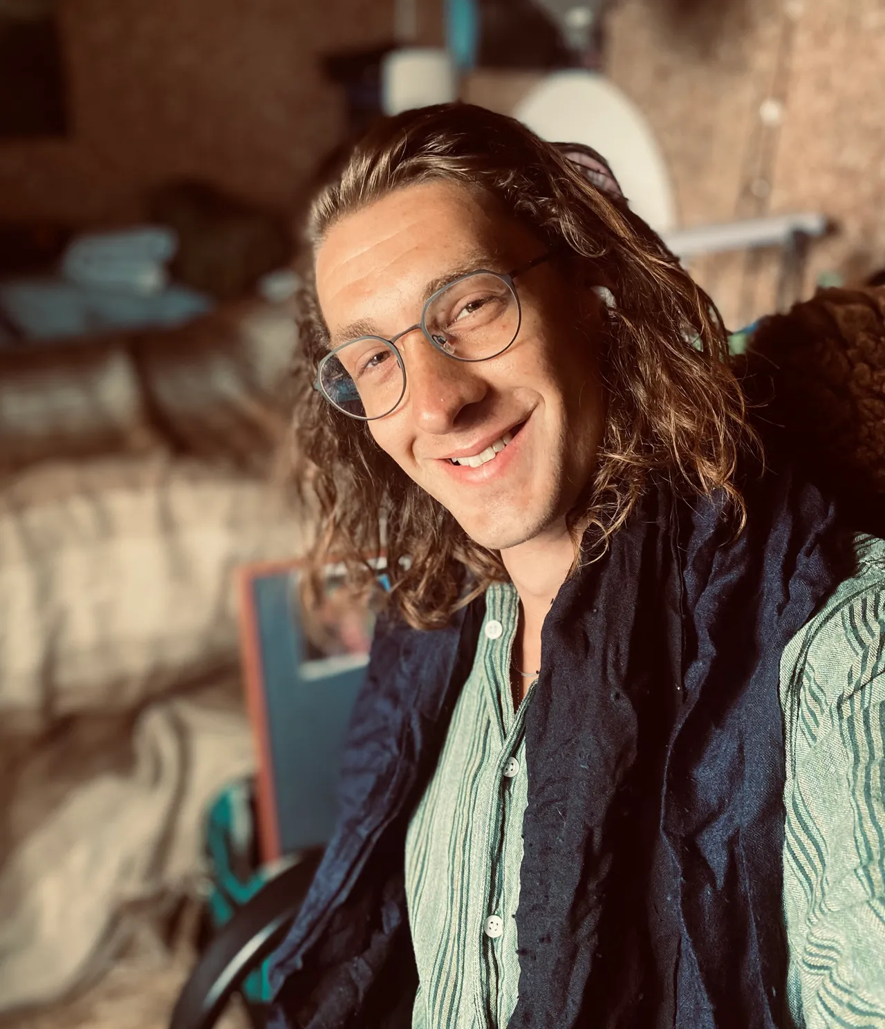 Janis Jendraß at the foot of Mount Keldağ