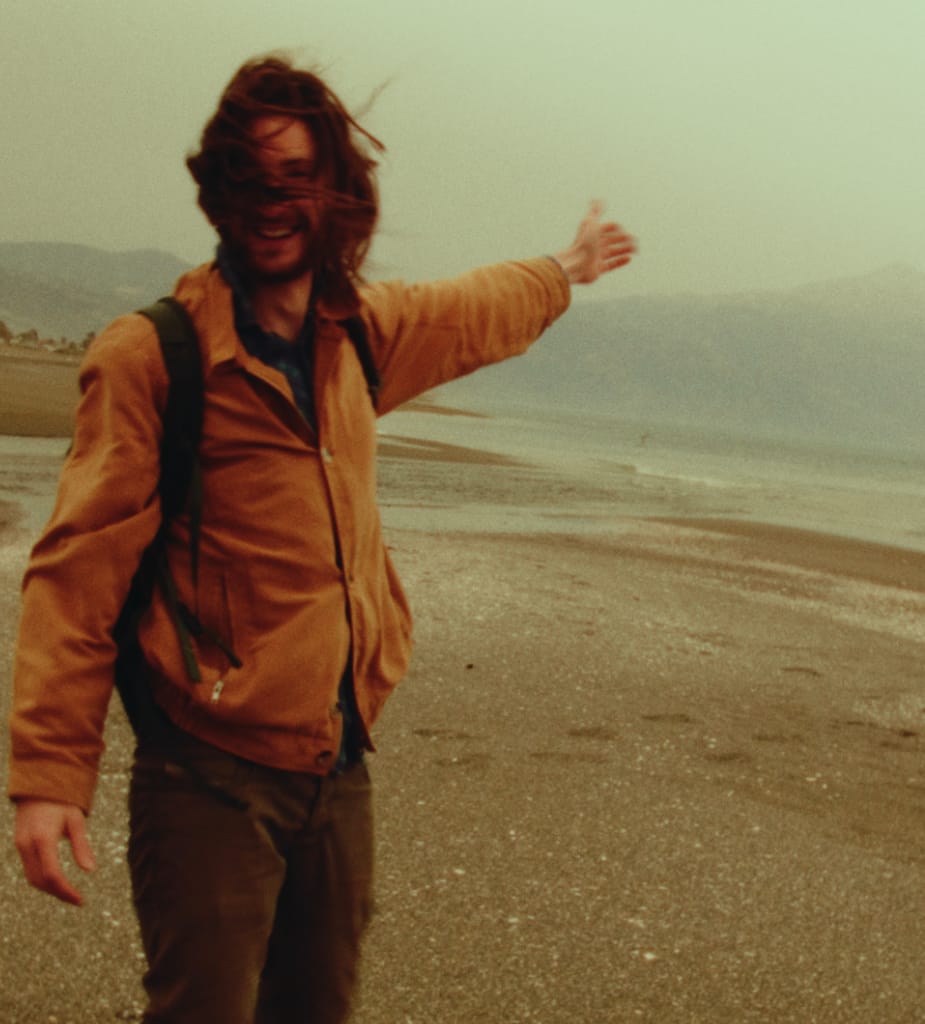 Janis Jendraß at the foot of Mount Keldağ